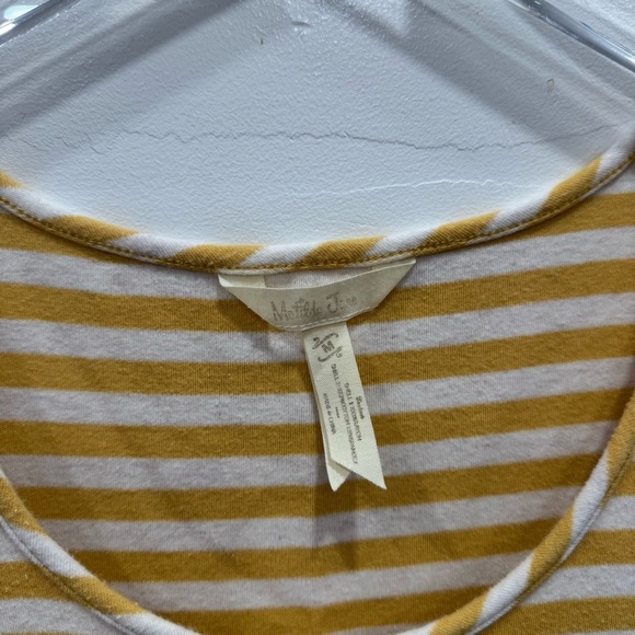 Matilda Jane Summer Sunset Dress Stripe Tank Floral Skirt Medium Yellow - Picture 4 of 5